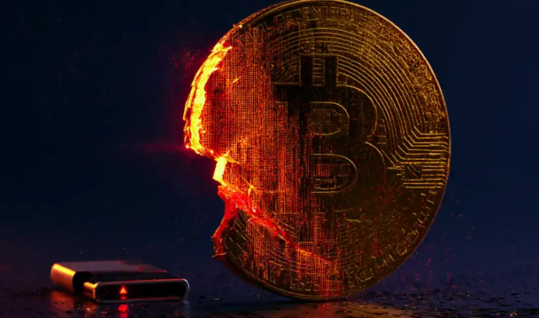 Chipped bitcoin